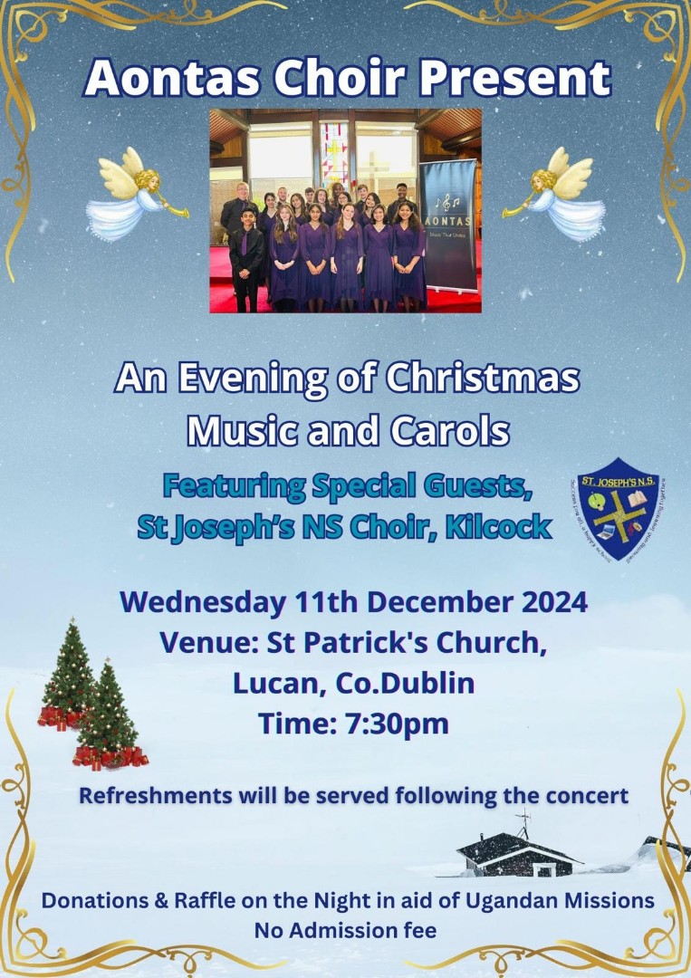 St Patrick's Aontas Choir at Christmas